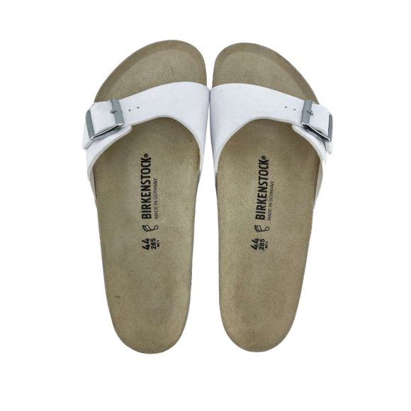 Birkenstock | Men's Madrid BS Sandals | White | Various Sizes - Picture 6 of 7
